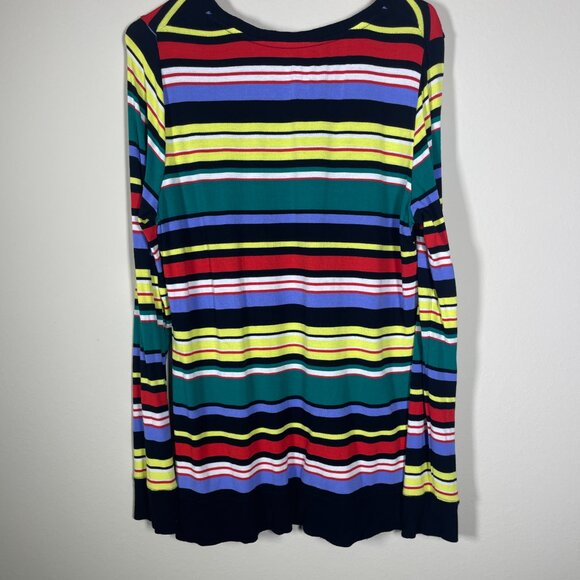 Marc New York Performance Women's Stripe Colorful Tunic Top XL! - Picture 4 of 4
